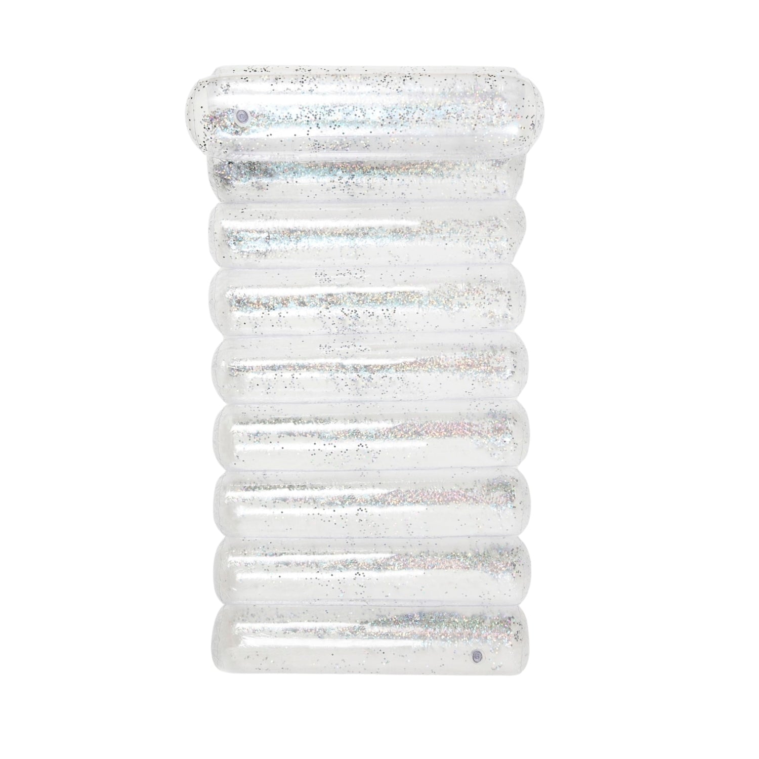 Sunnylife Tube Lilo Luftmadras 190 cm, Sølvglitter