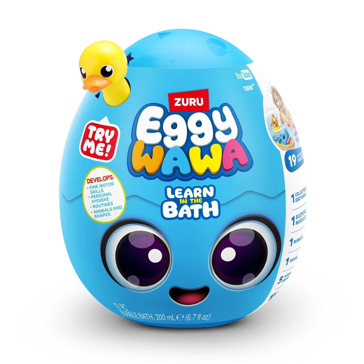 Eggy Wawa Learn in the Bath