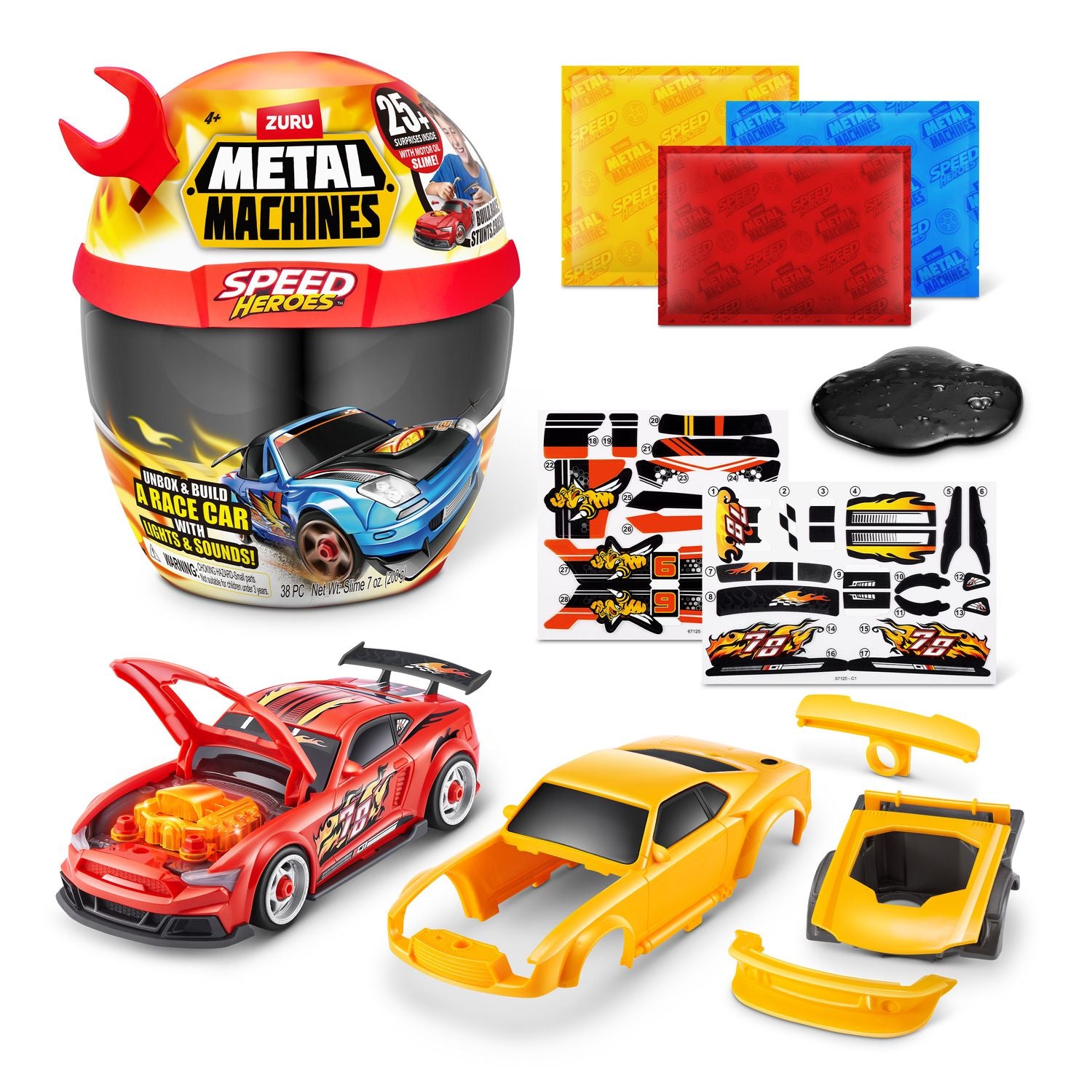 Metal Machines Speed Hero Helmet Playset