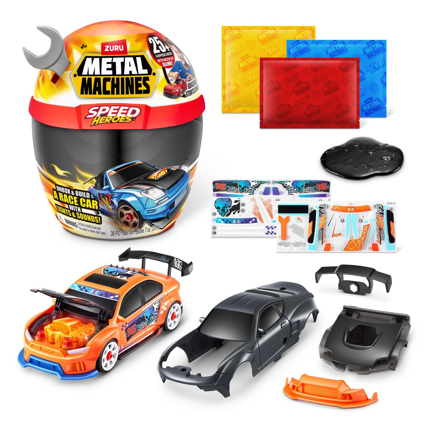 Metal Machines Speed Hero Helmet Playset