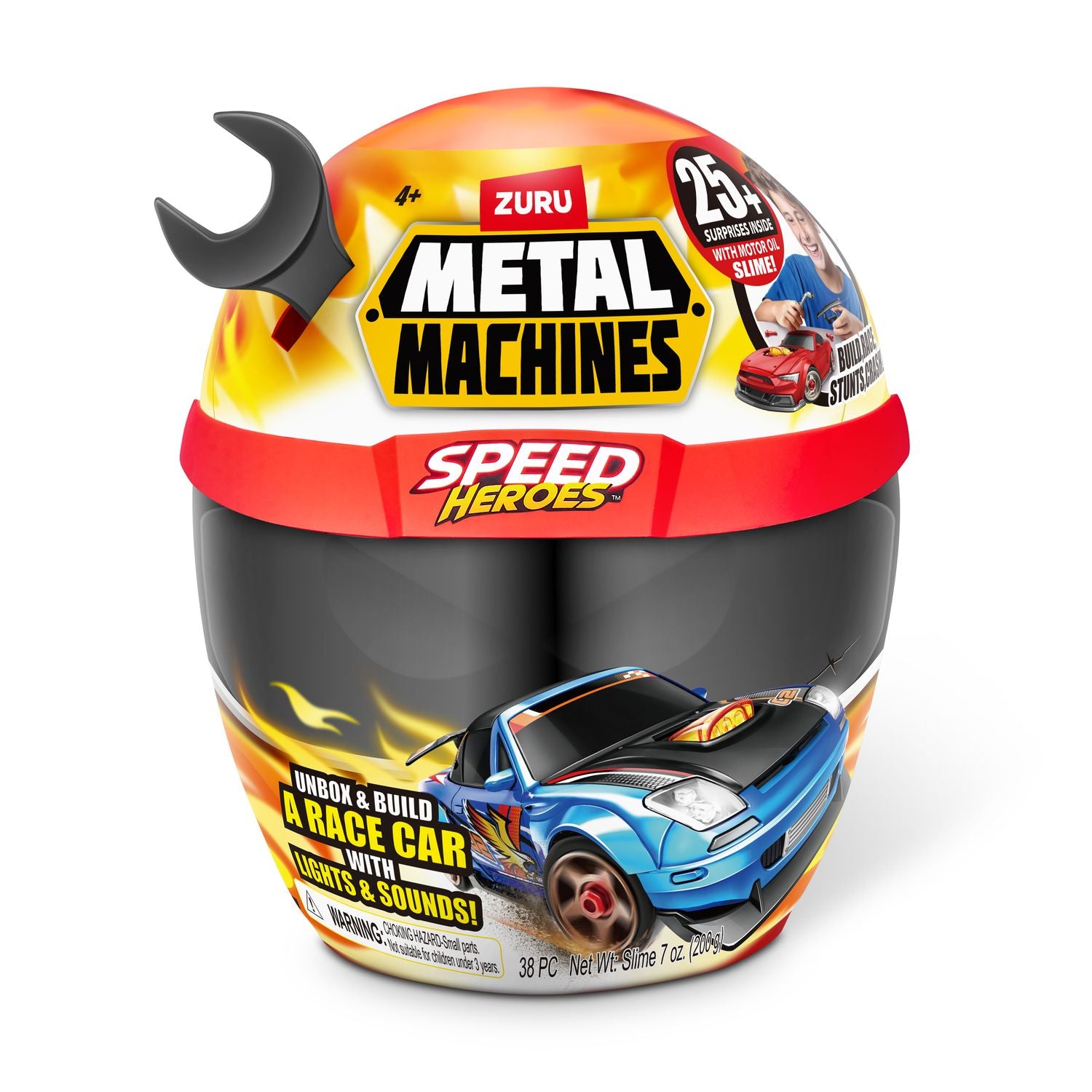 Metal Machines Speed Hero Helmet Playset