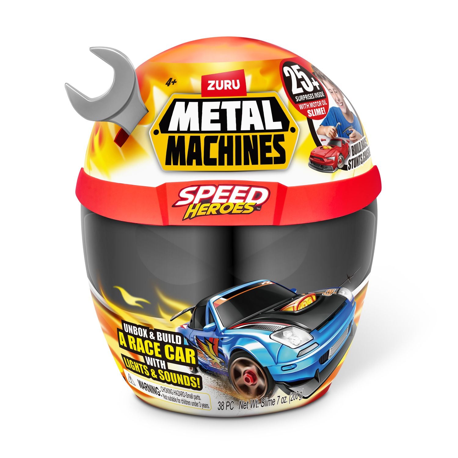 Metal Machines Speed Hero Helmet Playset