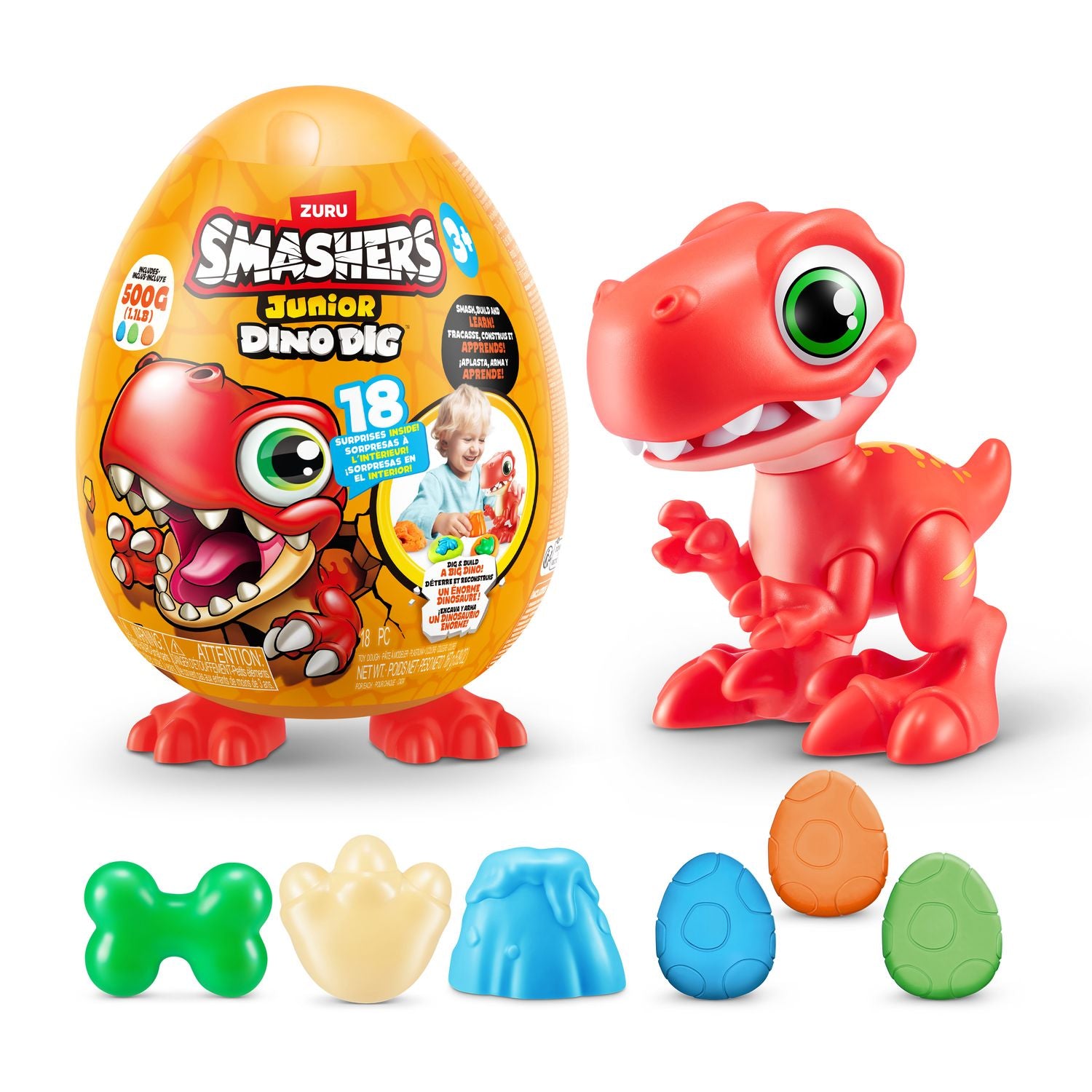 Smashers Junior Dino Dig Lille Æg