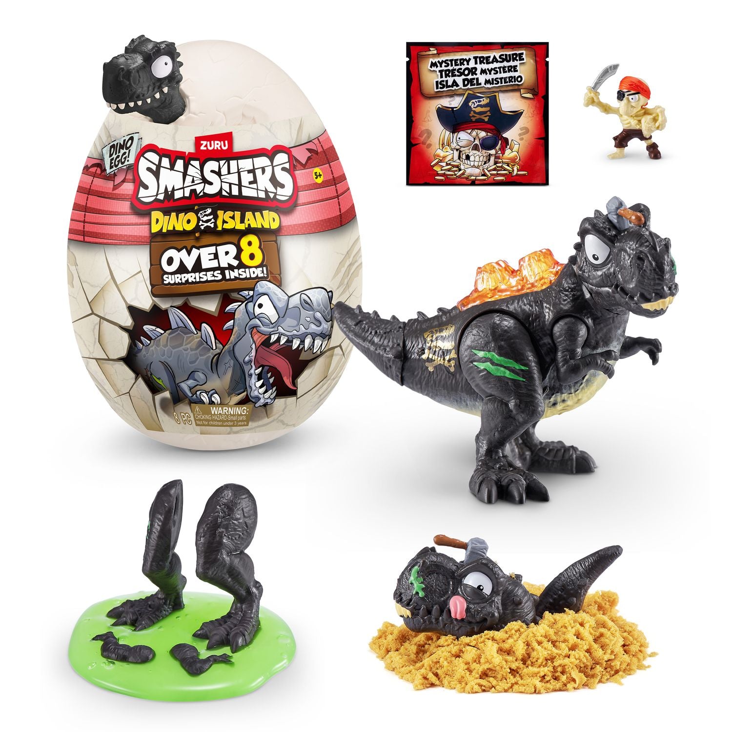 Smashers Mini Dino Island ass. 1 stk.
