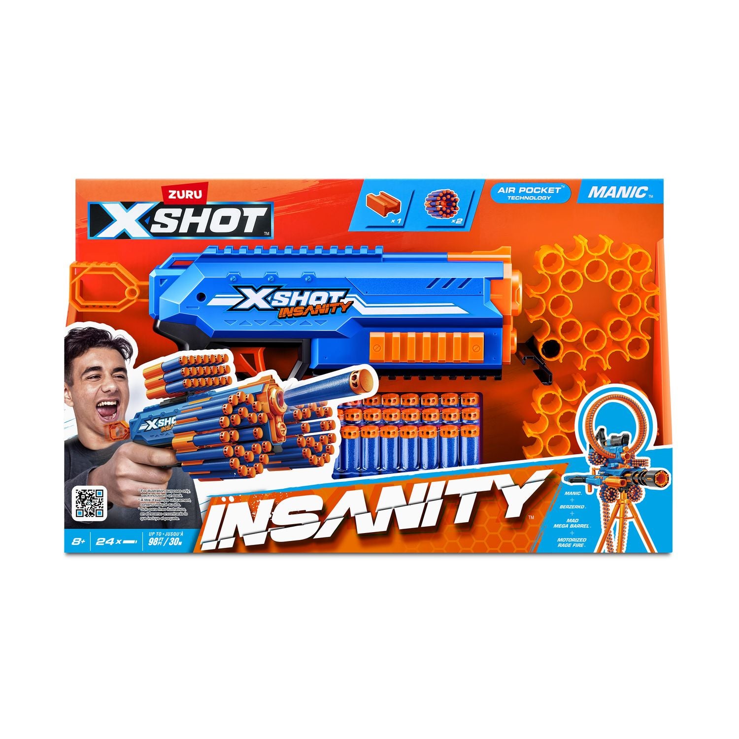 XSHOT Insanity Manic Blaster
