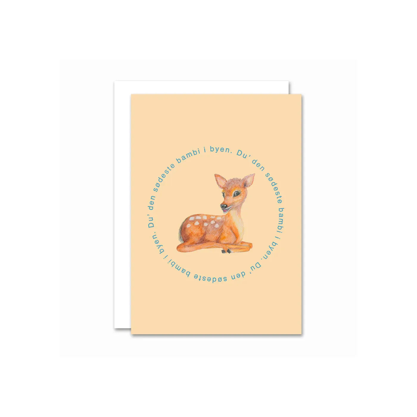 All By Voss Blomsterkort, Bambi