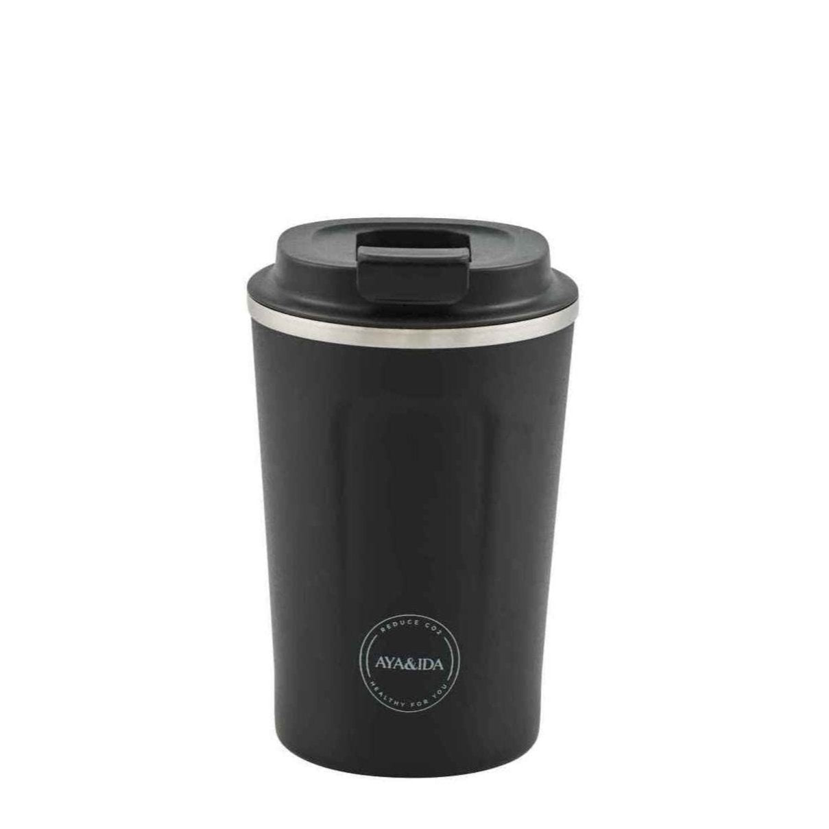 Aya & Ida Thermo Cup2Go 380 ml, Matte Black