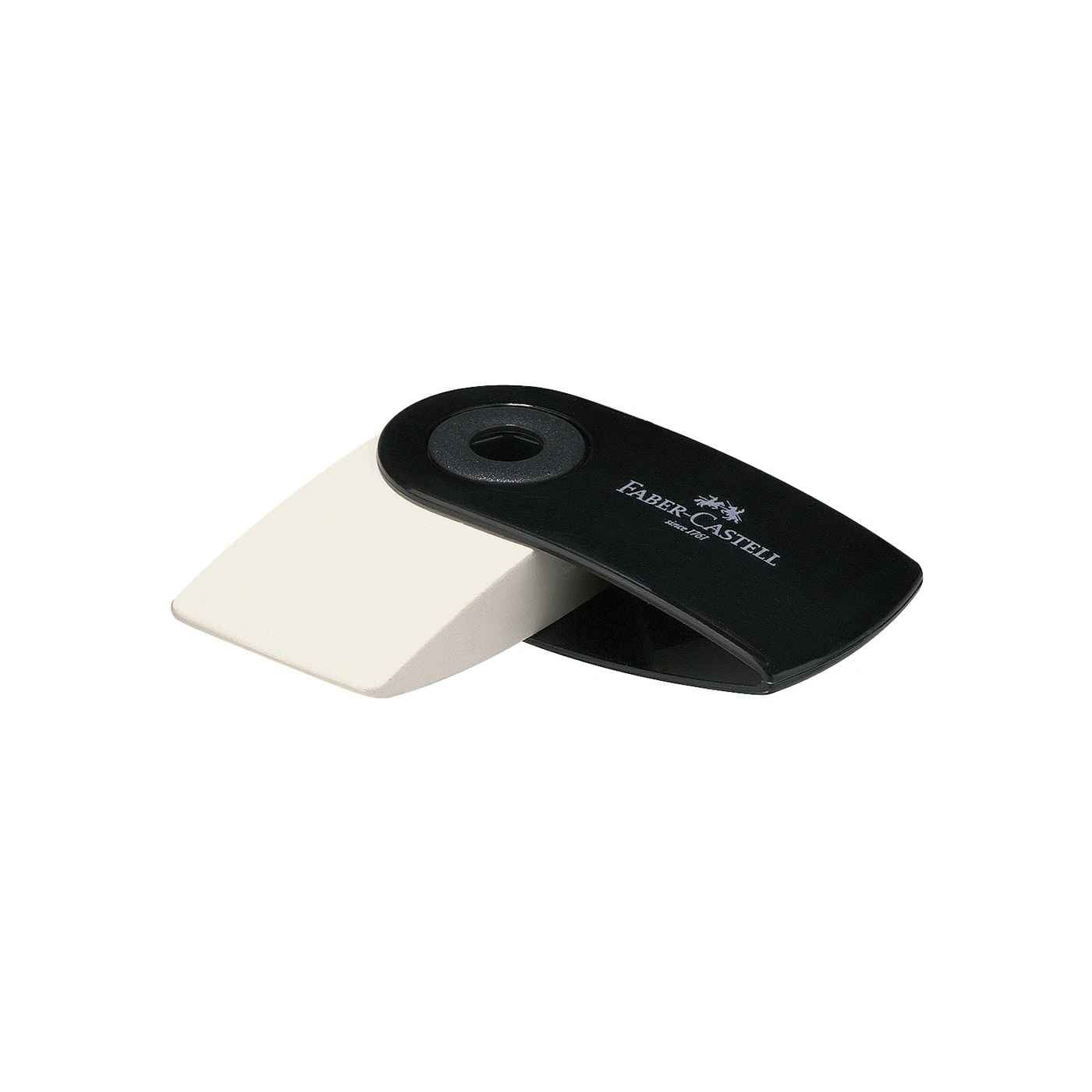 Faber-Castell Viskelæder i sleeve PVC-frit, Sort