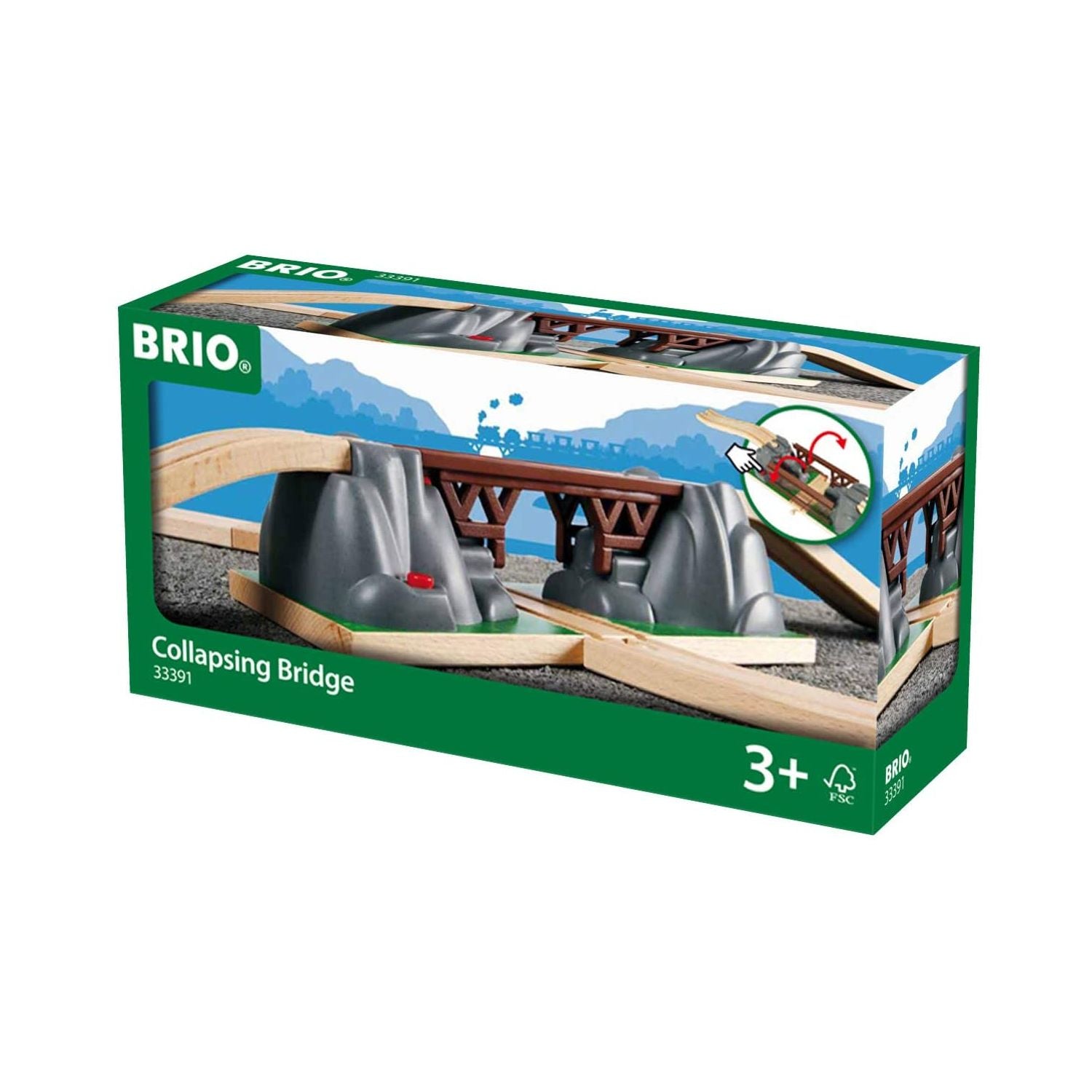 BRIO® Kollapsende bro 33391
