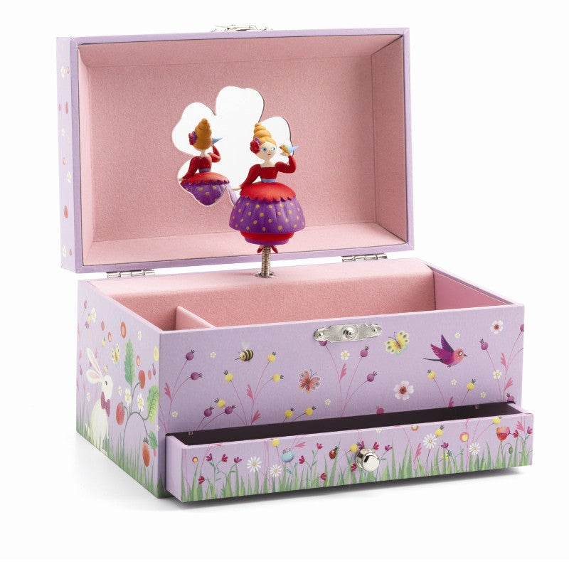 Djeco Smykkeskrin med musik, Prinsesse