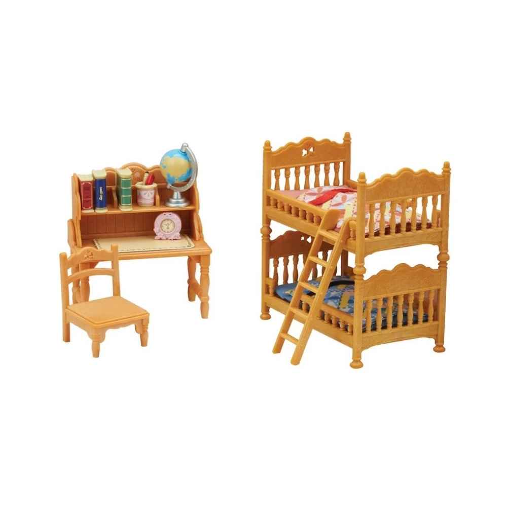 Sylvanian Families børneværelse med køjeseng 5338