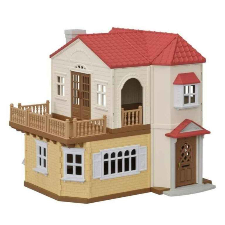 Sylvanian Families Red Roof country home med lys 5302