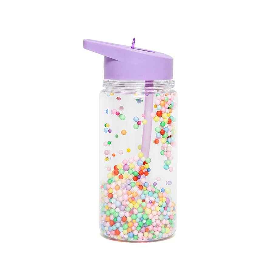 Petit Monkey Drikkedunk med flamingokugler, Lilac