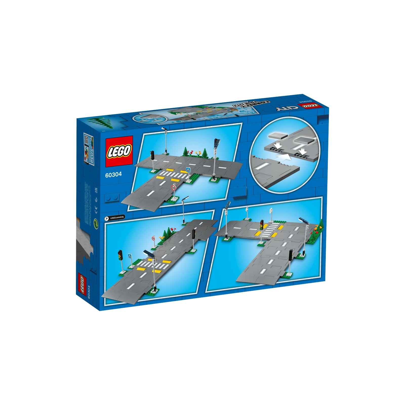 LEGO® City Vejplader inkl. tilbehør 60304
