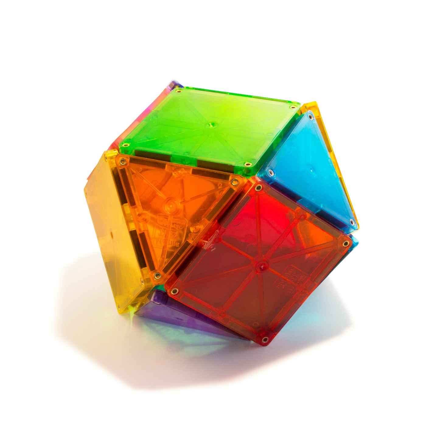 Magna-Tiles Clear Colors Transparent 32 dele