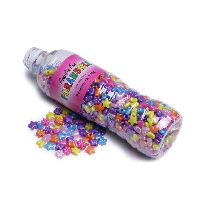Pearl' N Fun Perlebøtte forårsmix 270 g, Perlemor