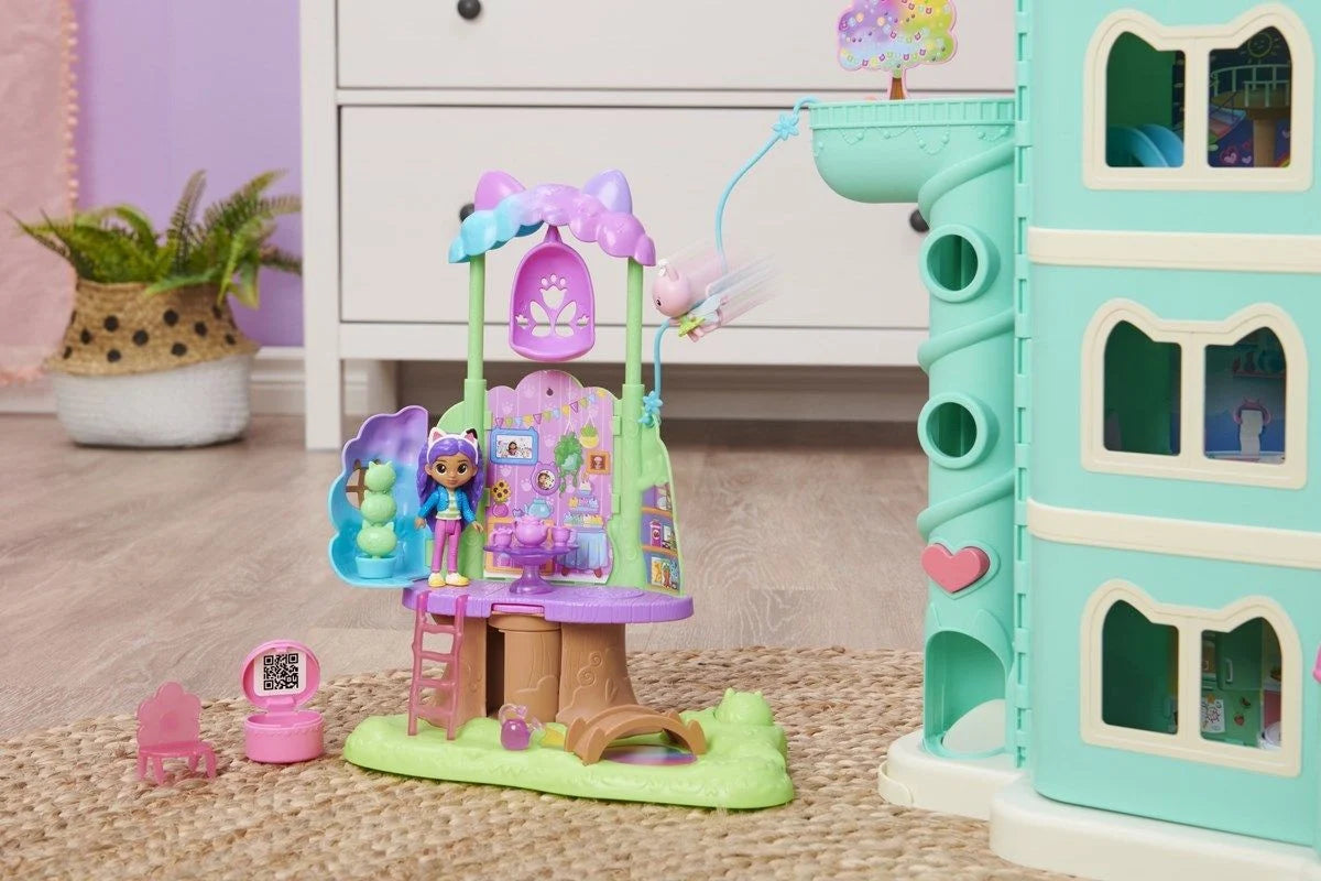 Gabby's Dollhouse Kitty Fairy's Garden Treehouse