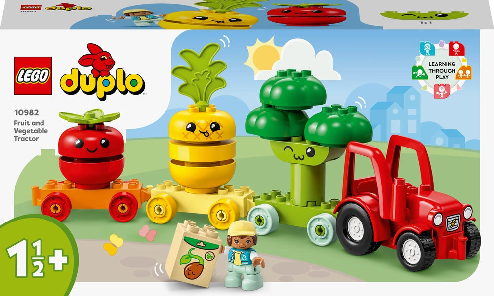 LEGO® Duplo My First Traktor med frugt og grøntsager 10982