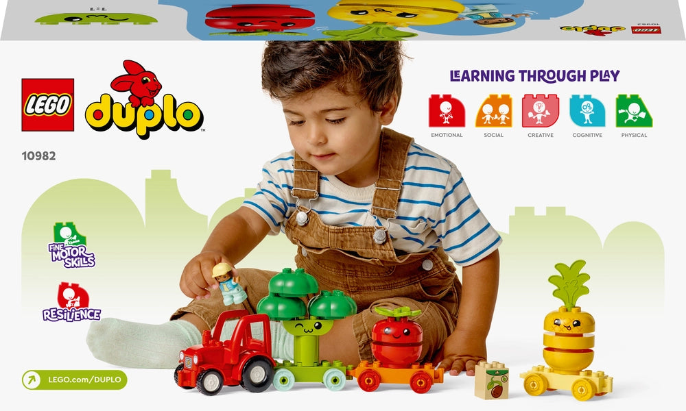 LEGO® Duplo My First Traktor med frugt og grøntsager 10982