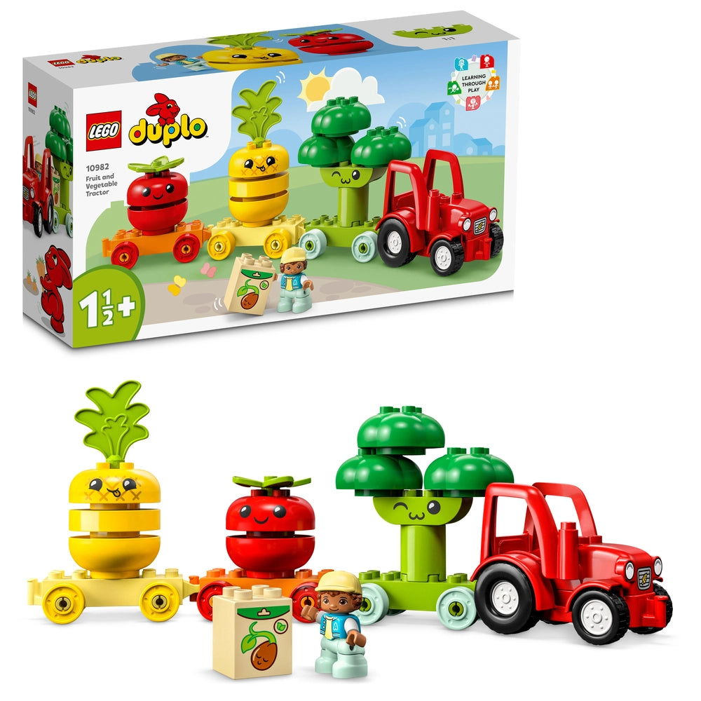 LEGO® Duplo My First Traktor med frugt og grøntsager 10982