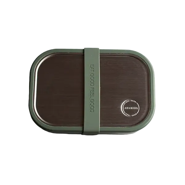Aya & Ida Lunch Box 1000 ml, Tropical Green