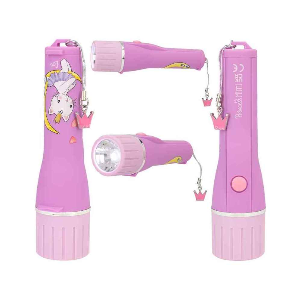 Princess Mimi Lommelygte med timer ass. 1 stk.
