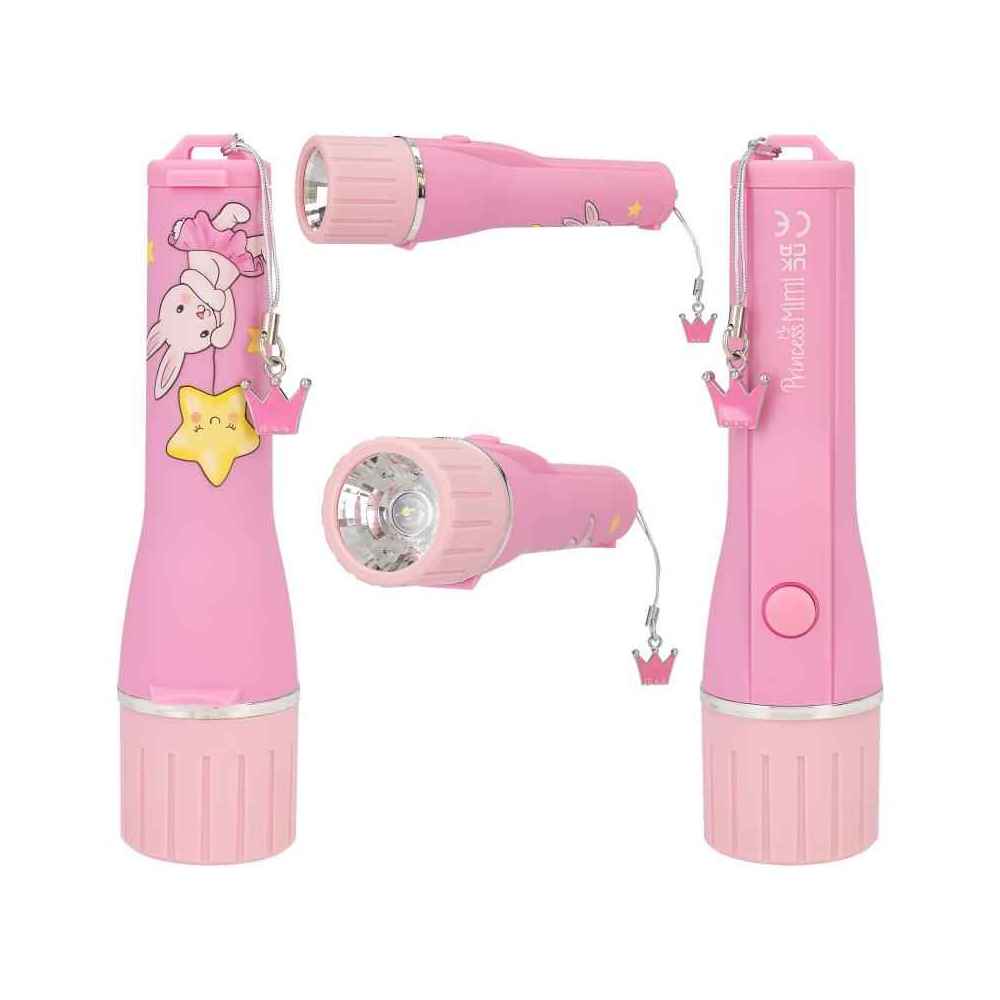 Princess Mimi Lommelygte med timer ass. 1 stk.