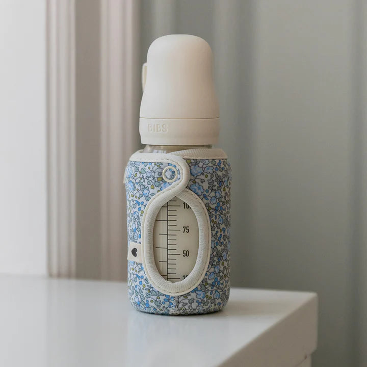 BIBS x Liberty Sutteflaske sleeve str. S, Eloise Ivory