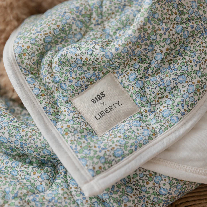 BIBS x Liberty Quiltet tæppe, Eloise Blush