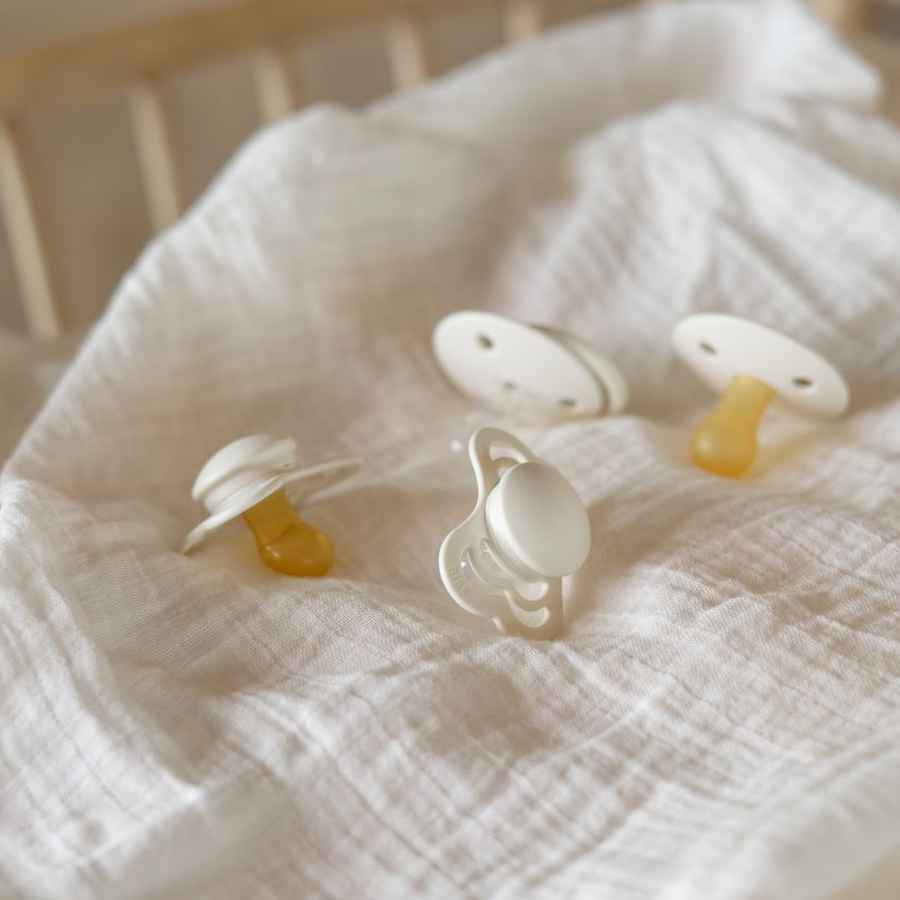 BIBS Try-it collection 4 stk. str. 1 (0+ mdr.), Ivory